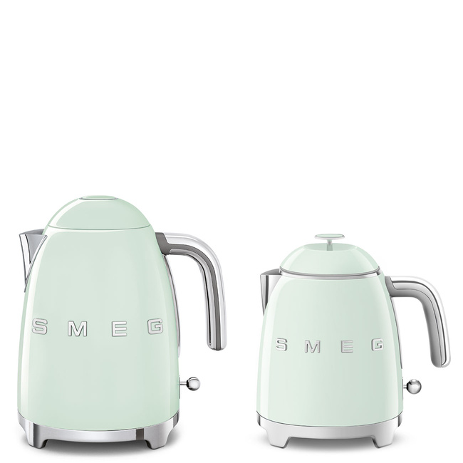 Smeg - Czajnik Mini, Pastelowa Zieleń 50's Style KLF05PGEU Pastelowa Zieleń