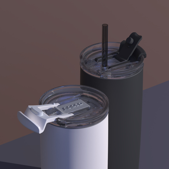 Asobu Kubek termiczny Aqualina White, 600ml