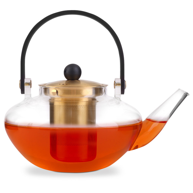 Zaparzacz do herbaty 800 ml Eva Złoty - Vialli Design