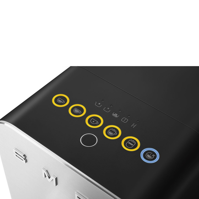 Smeg - automatyczny ekspres do kawy Collezione Bcc13Blmeu czarny (mat)