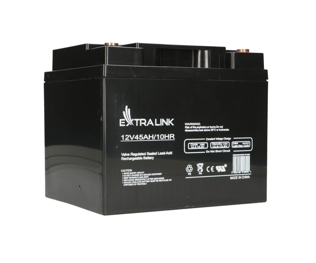 Extralink Agm 12v 45ah | Akumulator | Bezobsługowy