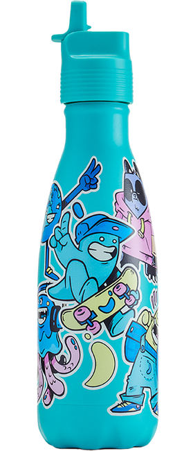 Butelka, 350ml - Niebieska Załoga Original Kids - Chillys Bottles