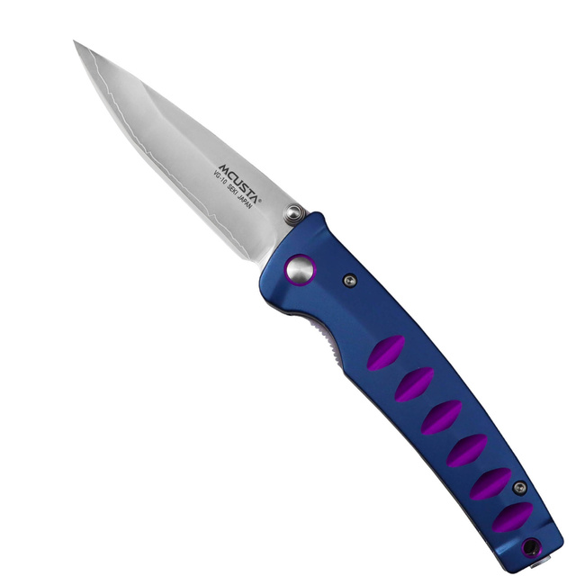 Mcusta Katana Nóż Składany Vg-10 Blue/Purple - Ostrze 8.5 Cm