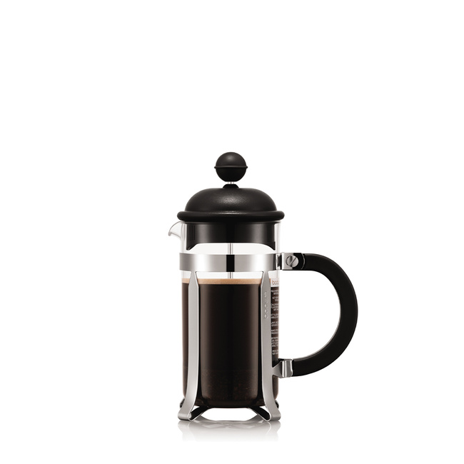 Zaparzacze tłokowe french press Caffettiera 0.35L Black