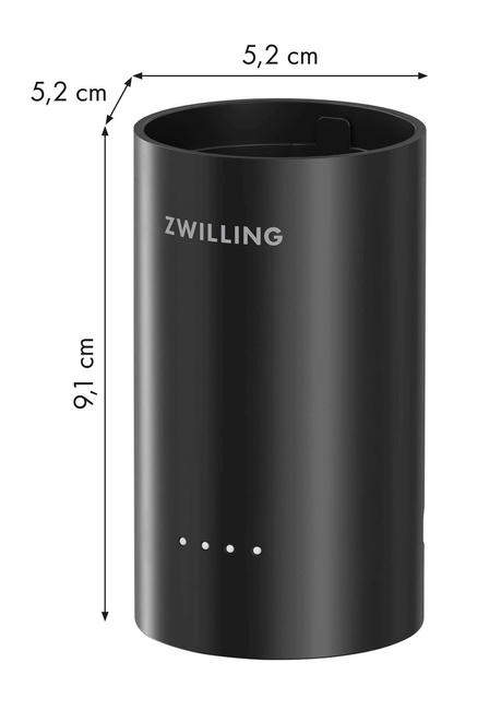Zwilling Xtend Zestaw Startowy: Bezprzewodowy Mikser Ręczny + Bateria Czarny