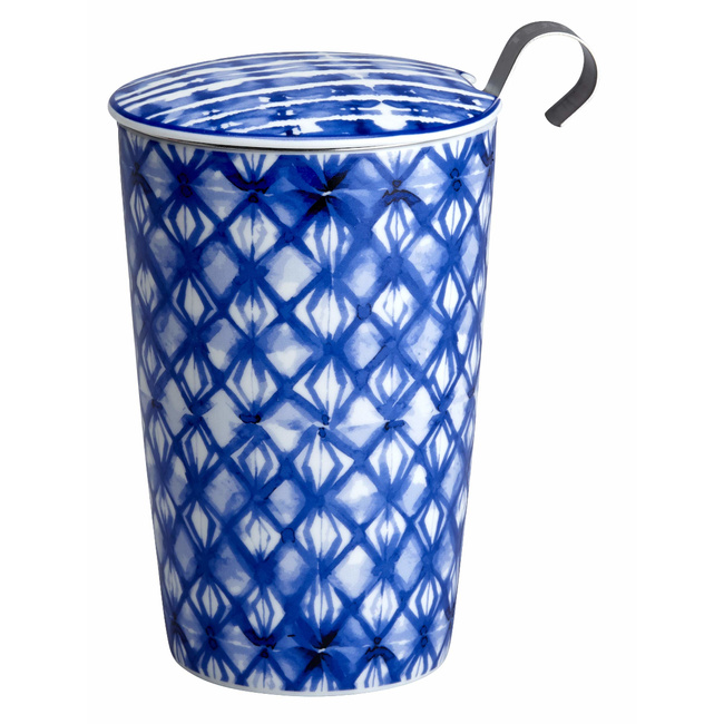 Kubek z zaparzaczem TeaEve 350ml Indigo Diamonds 80038