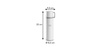 Termos z kubkiem Constant Cream 1,0 l, nierdzewny - Tescoma