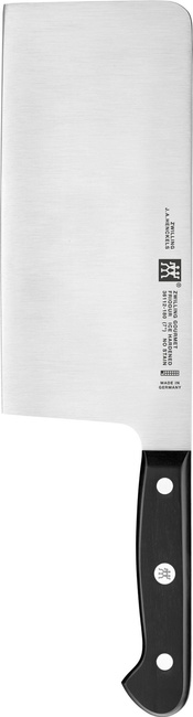 Zwilling Gourmet zestaw: Chiński tasak 18 cm + ostrzałka