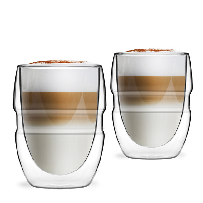 Komplet 2 szklanek z podwójną ścianką 300 ml Sferico 7961 - Vialli Design