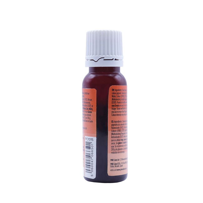 Pme naturalny barwnik spożywczy w płynie 25 ml pomarańczowy