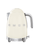Smeg - Czajnik z regulacją temp., kremowy 50's style KLF04creu kremowy