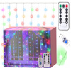 Extralink | Kurtyna świetlna led | 3x3m, 300x led, Biały zimny, świąteczne, ozdoba
