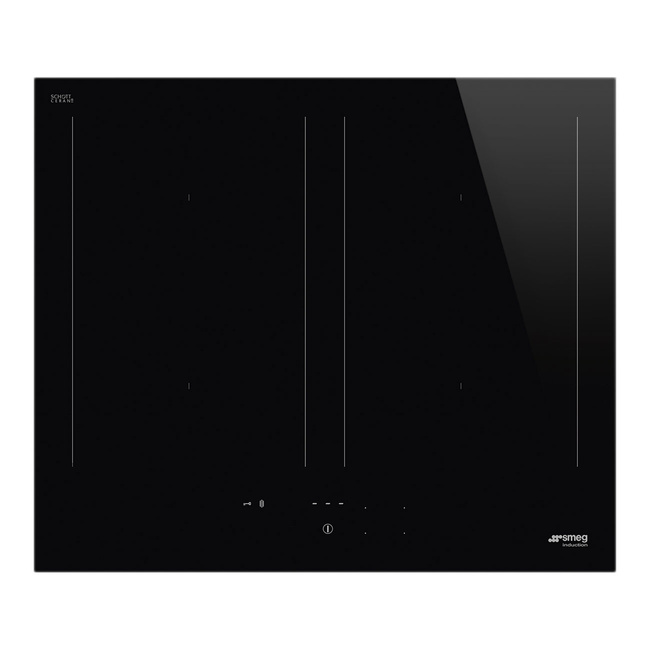 Smeg - Płyta Kuchenna Universal Sim3644D Czarne Szkło