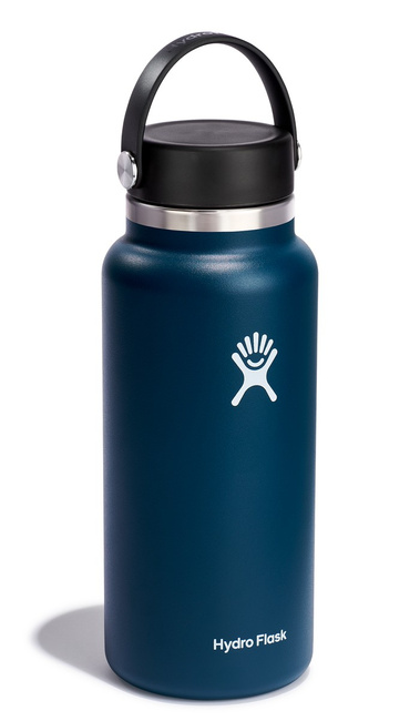 Butelka 32oz Wide Mouth Flex Cap, Indigo - Hydro Flask