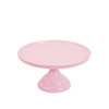 Patera na ciasto A Little Lovely Company Pink 23,5 cm, różowa, z melaminy