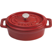 Mini Garnek Żeliwny Owalny 250 ml, Czerwony - Staub