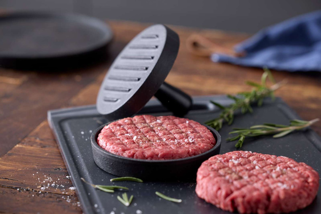 Prasa do burgerów żeliwna 12 cm Black Holm