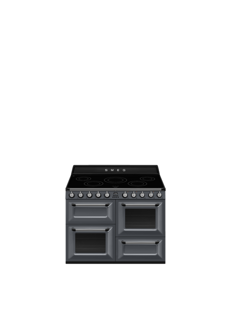 Smeg - Kuchnia Wolnost, 110cm, Victoria, Nieb. Victoria Tr4110Igr2 Niebieskoszary.