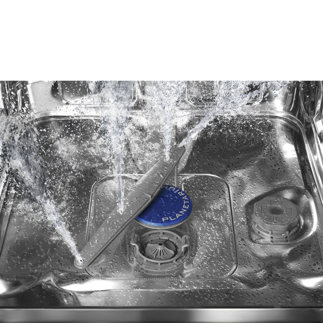 Smeg - Zmywarka do naczyń, 60 cm Universal Lsp324bqx Stal nierdzewna (panel sterowania).