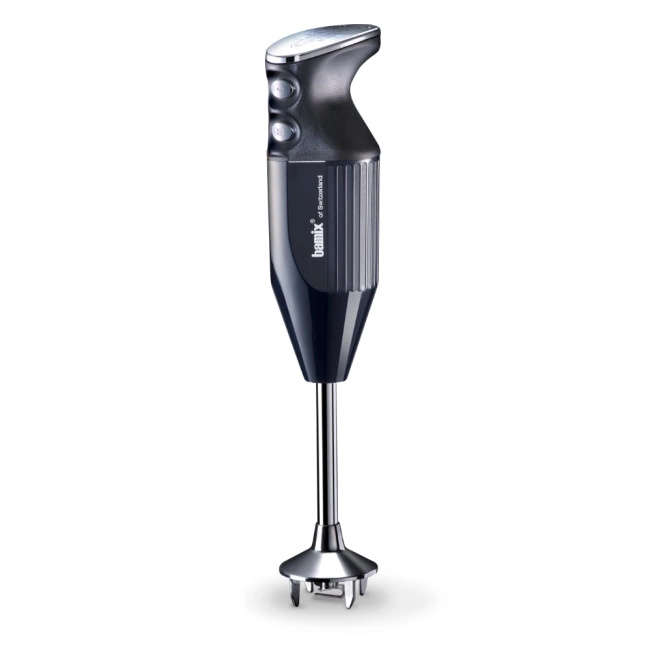 Blender ręczny Bamix Swissline M200 czarny z srebrną końcówką 