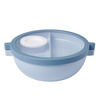 Miska lunch box Vita 1500 ml z pokrywką i pojemnikami Bento Nordic blue Mepal