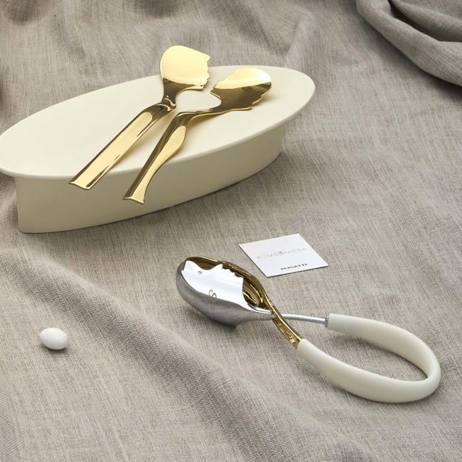 Abbraccio Zestaw Łyżek Do Sałaty Złoty - Bugatti