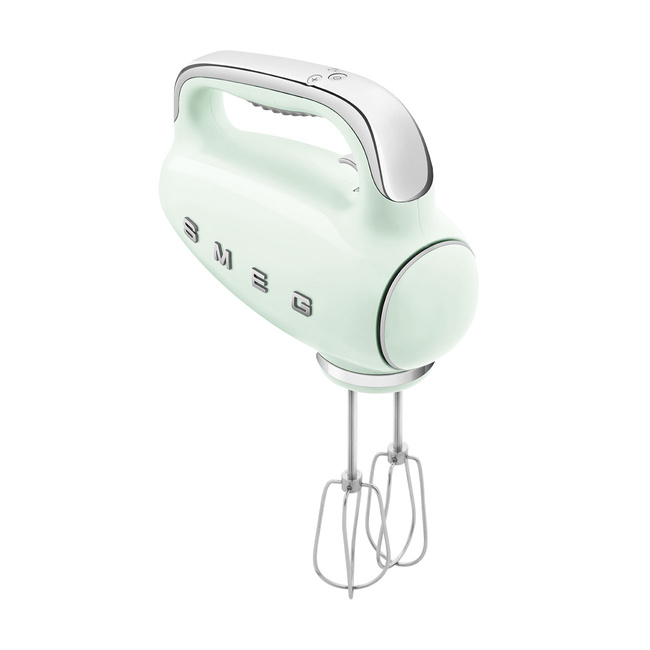 Smeg - Mikser ręczny, pastelowa zieleń 50's Style HMF01PGEU Pastelowa zieleń