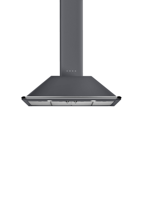 Smeg - Okap Kuchenny, Victoria, 110 Cm Victoria Kt110gre Niebieskoszary