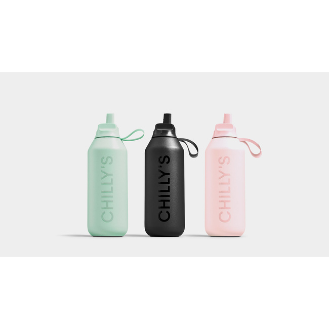 Butelka sportowa Chilly's 1000 ml Czarny