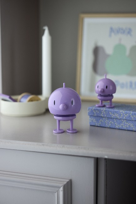 Figurka Hoptimist Bumble M Lavender 10,7 cm dekoracja biurko prezent design