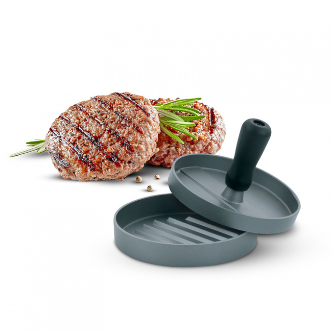 Praska do burgerów 12 cm srebrna Buffalo - Kela