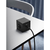 listwy zasilające z podwójnym USB-C 30 W i magnetyczną podstawą 1,8 m czarna - Avolt