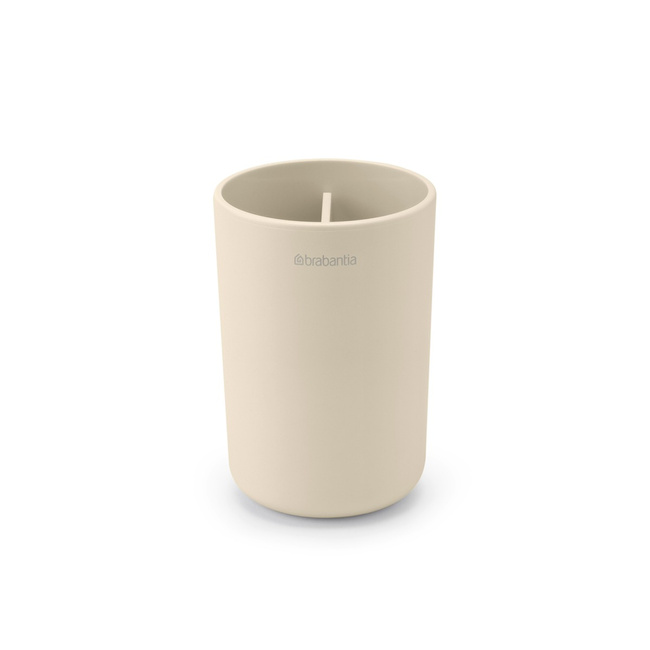 Kubek na szczoteczki do zębów Brabantia ReNew, Soft Beige