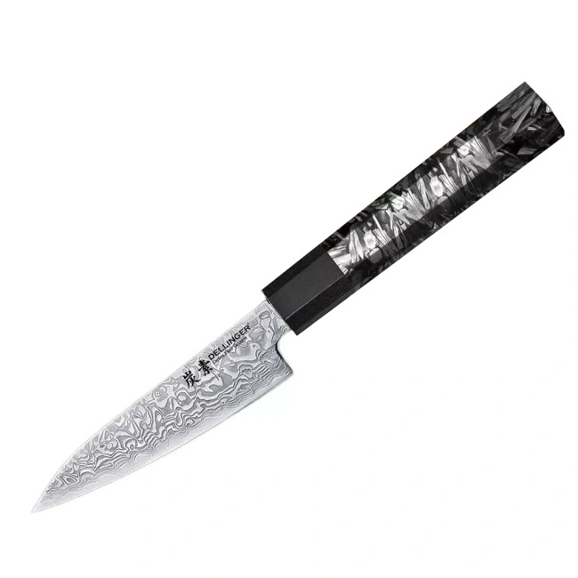 Dellinger Carbon Fiber Octagon Nóż Paring 10.5 cm