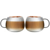 Szklanki z szarym uchem 350 ml Tulip 1203 - Vialli Design