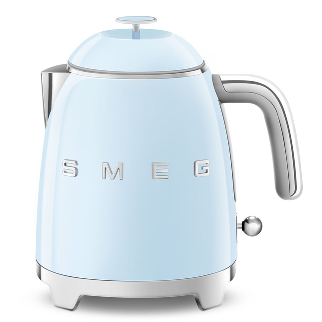 Smeg - Czajnik Mini, Pastelowy Błękit 50's Style Klf05Pbeu Pastelowy Błękit