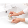 Szczotka do naczyń Brabantia SinkSide z dozownikiem i stojakiem, Soft Beige