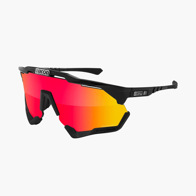 Okulary SCICON AEROSHADE XL Black Gloss/Black - SCNPP Multimirror Red