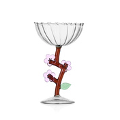 Puchary do szampana Kwiat brzoskwini 18 cm - Ichendorf Milano