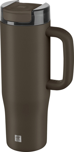 Thermo Plus Kubek termiczny ze słomką - 900 Ml, Brązowy - Zwilling