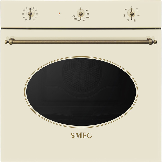 Smeg - Piekarnik, 60 cm, Coloniale, SF68M3VPOGL COLONIALE - kremowy