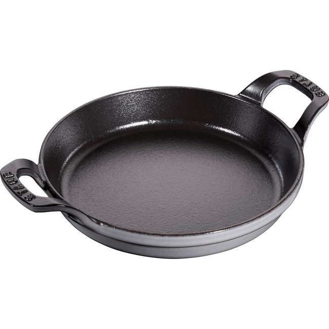 Okrągłe mini naczynie do pieczenia i zapiekania 20 cm, szary - Staub