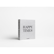 Album na zdjęcia Printworks Happy Times S, szary, kompaktowy, 60 stron