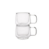 Szklanki do kawy Cortado z uszkiem Siena 100 ml - La Cafetiere