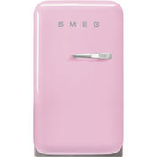 Smeg - Minibar 50's Style Fab5Lpk5 Pastelowy Róż (Chromowany Uchwyt)