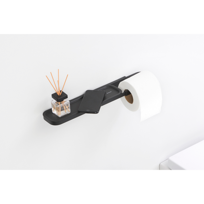 Uchwyt na papier z półką MindSet Szary - Brabantia