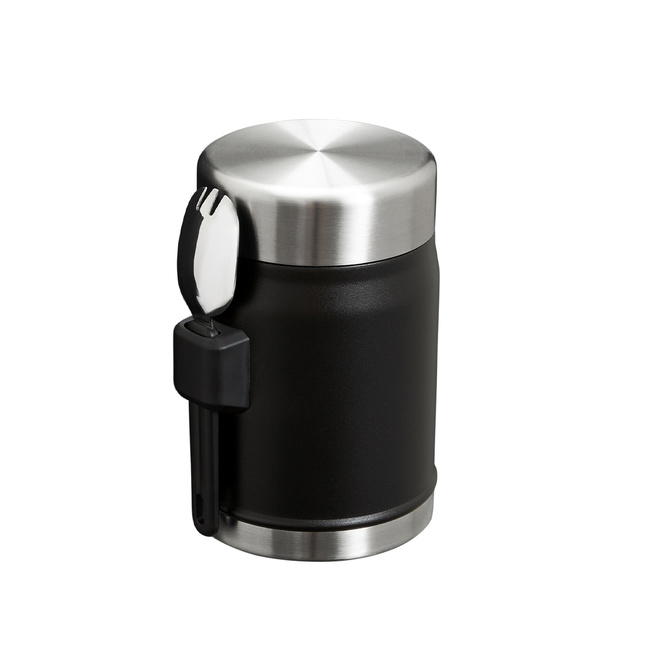 Stanley Termos Obiadowy Ze Sztućcem Classic Legendary 0.4l Black 2.0