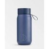 Termiczny kubek 2w1 ze słomką | 750ml | Granatowy series 2 - Chillys bottles