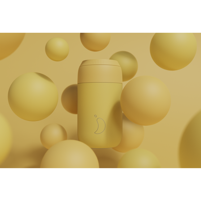 termiczne kubki do kawy 500 ml żółty Chilly's