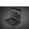 Smeg - Piekarnik, 60 cm, Dsn dsn Sop6604Tpnr Czarne Szkło + Miedź